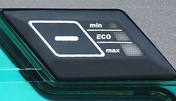 Электронный регулятор мощности TouchTronic, 4 уровня мощности и режим ECO для работы в качестве очистителя воздуха