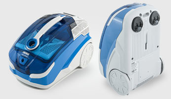 Horizontal and vertical parking allows you to save space and store the vacuum cleaner even in a small cupboard