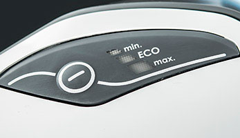 Пылесос THOMAS Perfect Air, электронный регулятор мощности TouchTronic, 4 уровня мощности и режим ECO