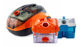 Cycloon Hybrid Family&Pets, AquaBOX water filter for air purification and cyclone filter DryBOX for quick cleaning