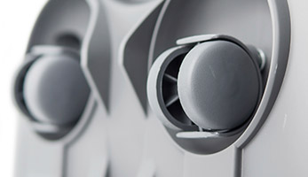 Thomas Twin, передние ходовые ролики для легкого передвижения и преодоления препятствий