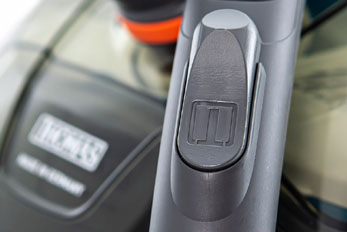 AquaBox Compact, заслонка на шланге для механической регулировки мощности