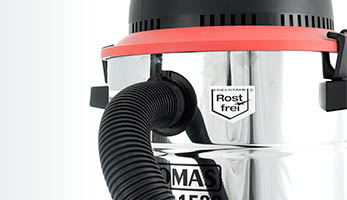 Универсальный пылесос THOMAS INOX 1530, прочный корпус 30 л из нержавеющей стали