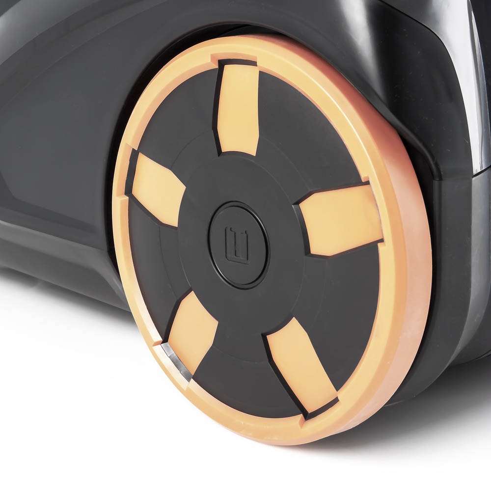 Пылесос THOMAS DryBOX Amfibia Pet, большое заднее колесо с логотипом для максимальной маневренности пылесоса