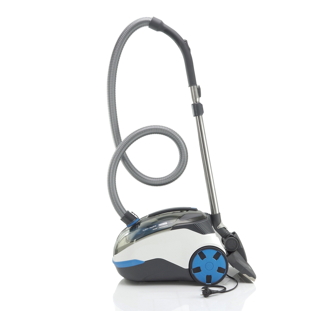 Пылесос THOMAS DryBox & AquaBox Parkett со шлангом, телескопической трубой и насадкой, вид сбоку