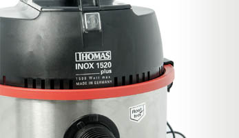 Универсальный пылесос THOMAS Inox 1520 Plus, верхняя часть корпуса