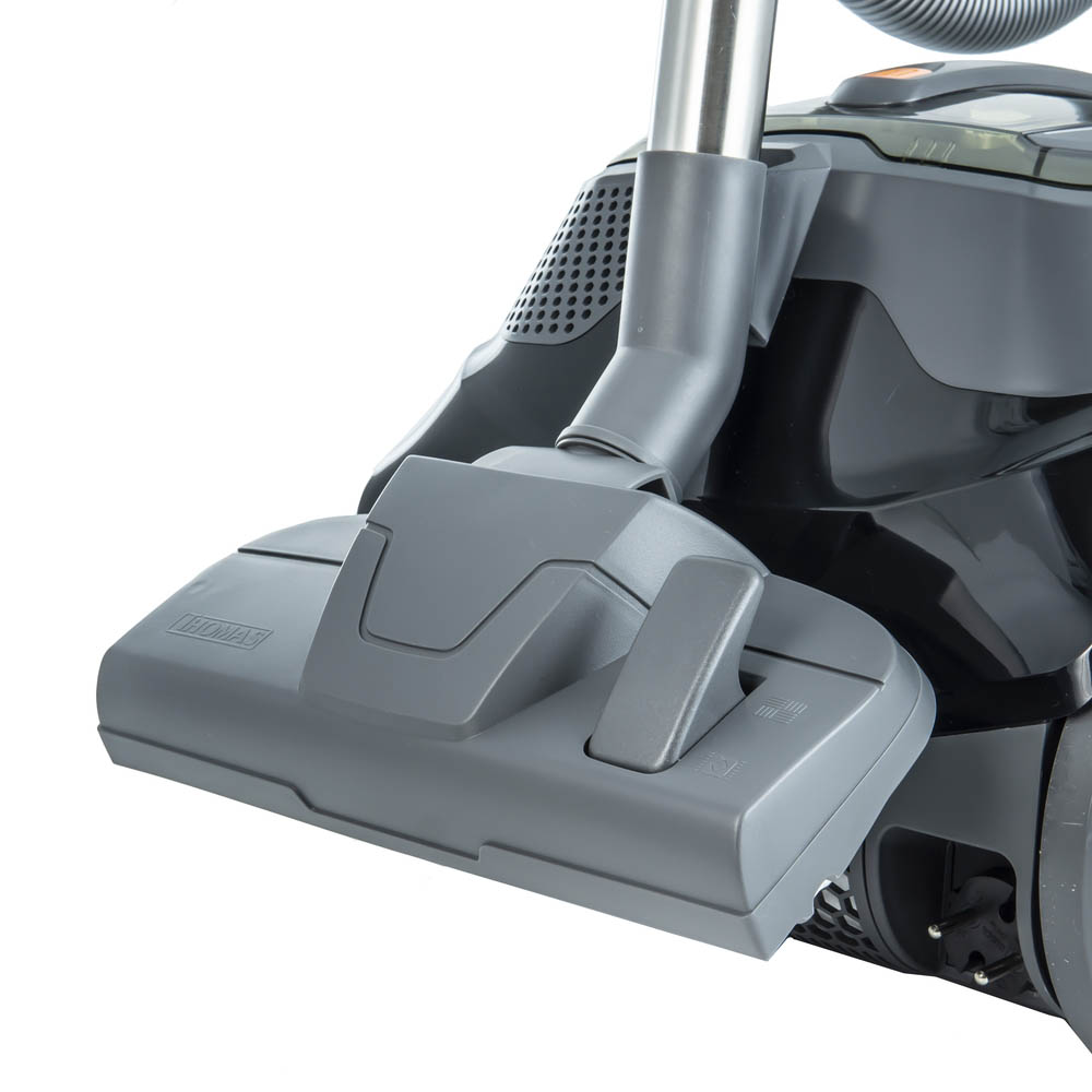 THOMAS Aqua-Box Compact, удобное крепление телескопической трубы с насадкой на корпусе 