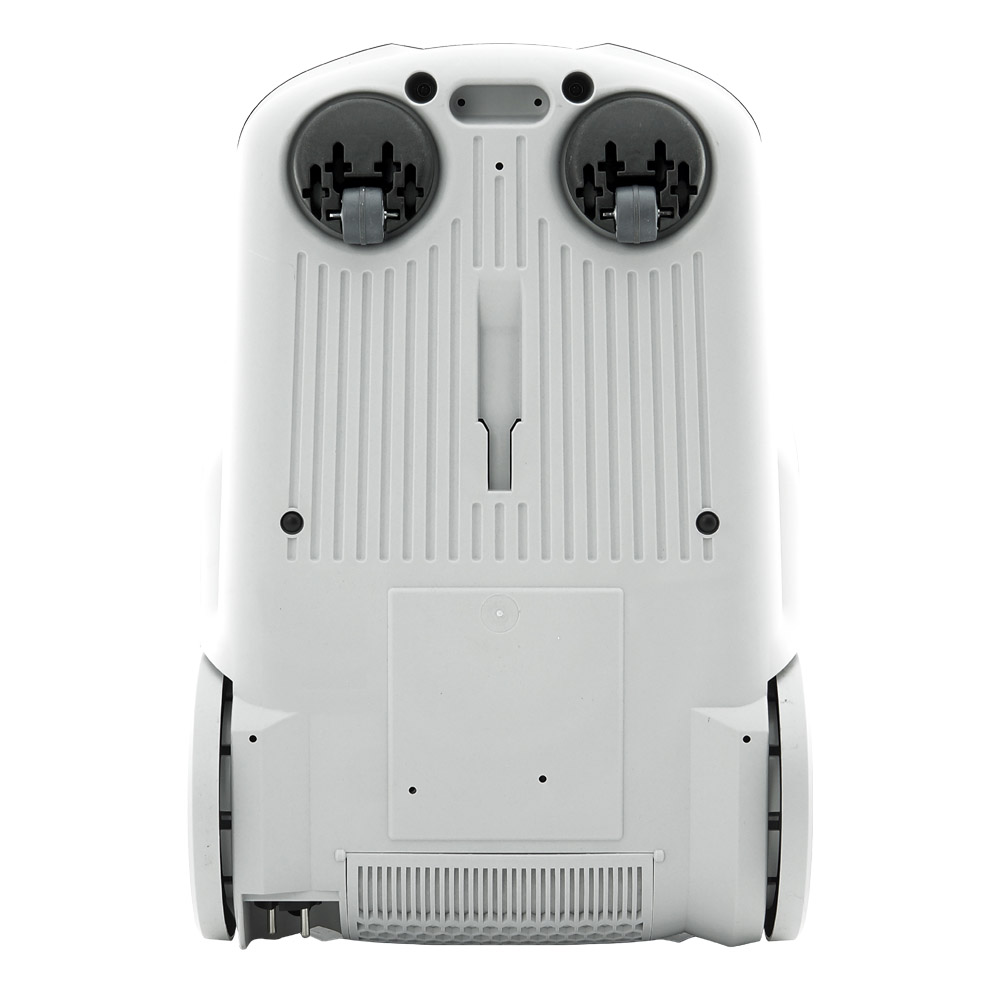 Пылесос THOMAS Vestfalia XT, вертикальная парковка, вид на днище и передние ходовые ролики EasyDrive 