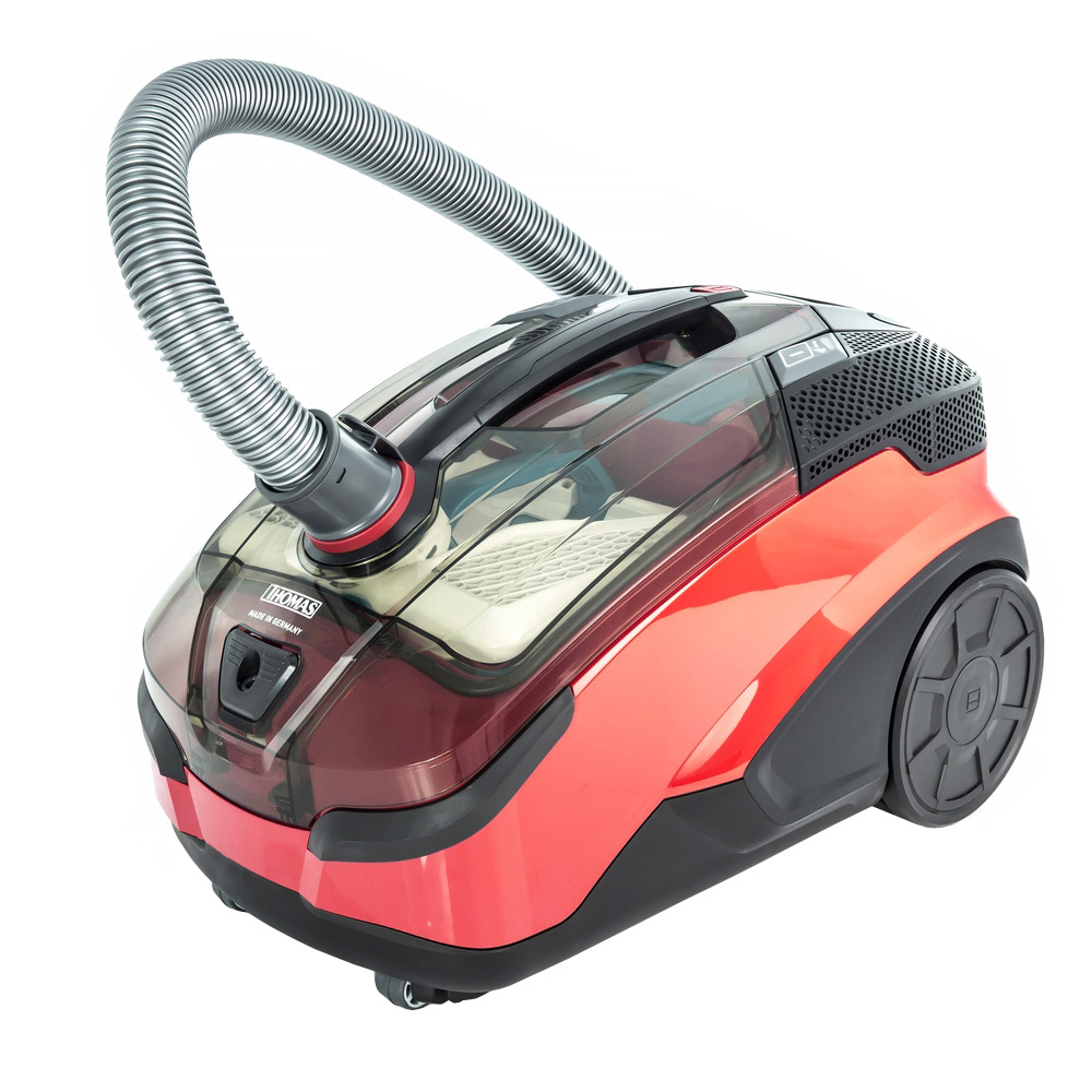 Моющий пылесос THOMAS Wave XT, стильный корпус красного цвета, эффектный дизайн 