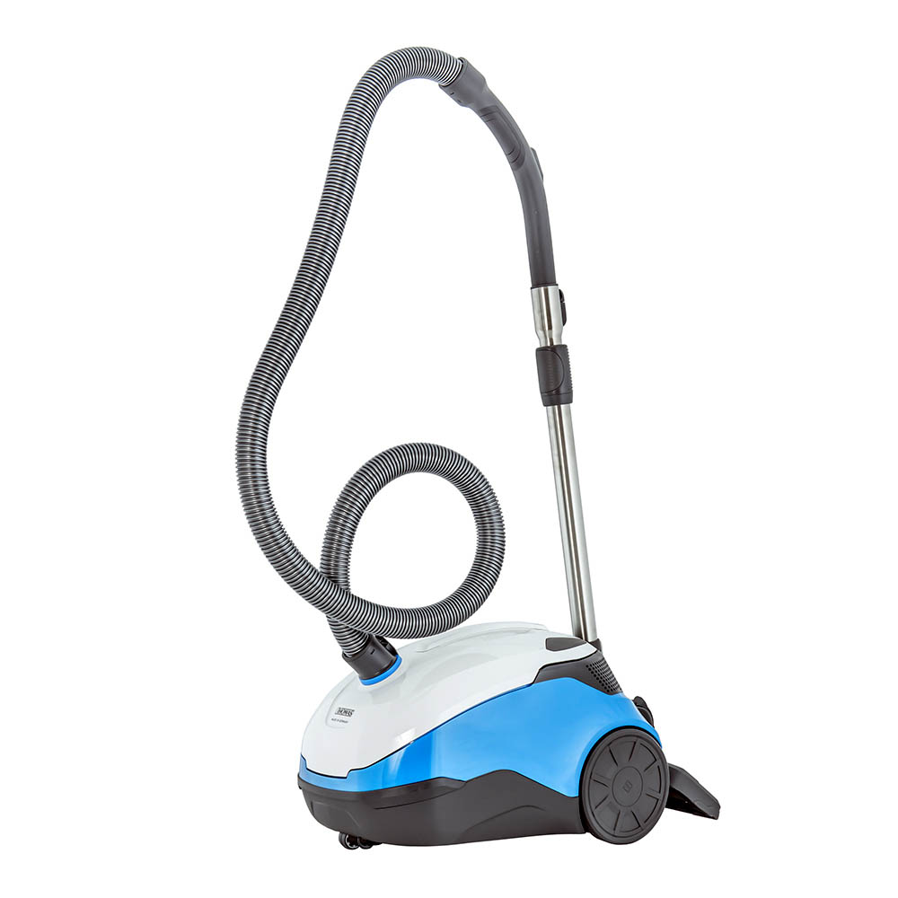 Безмешковый пылесос THOMAS Perfect Air Allergy Pure со шлангом, телескопической трубой и насадкой, вид сбоку