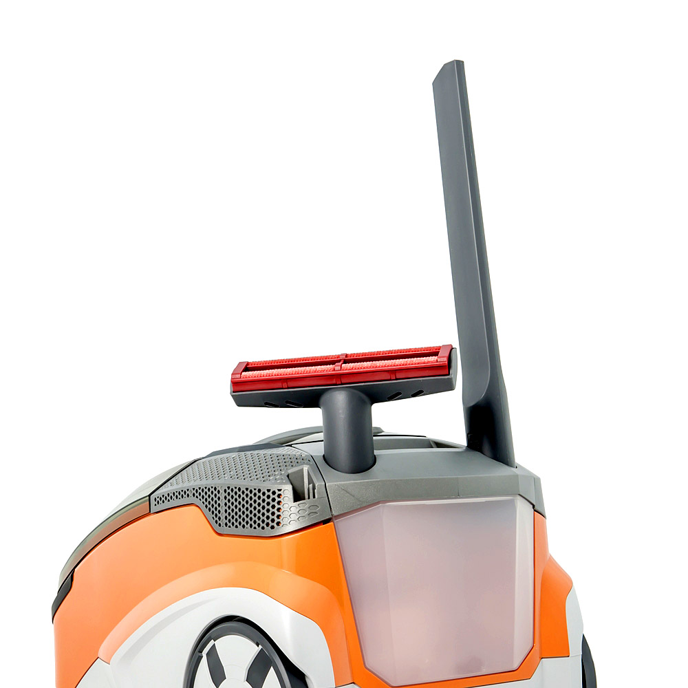 Пылесос THOMAS Pet&Family, удобные гнезда для насадки для мягкой мебели и щелевой насадки на корпусе пылесоса