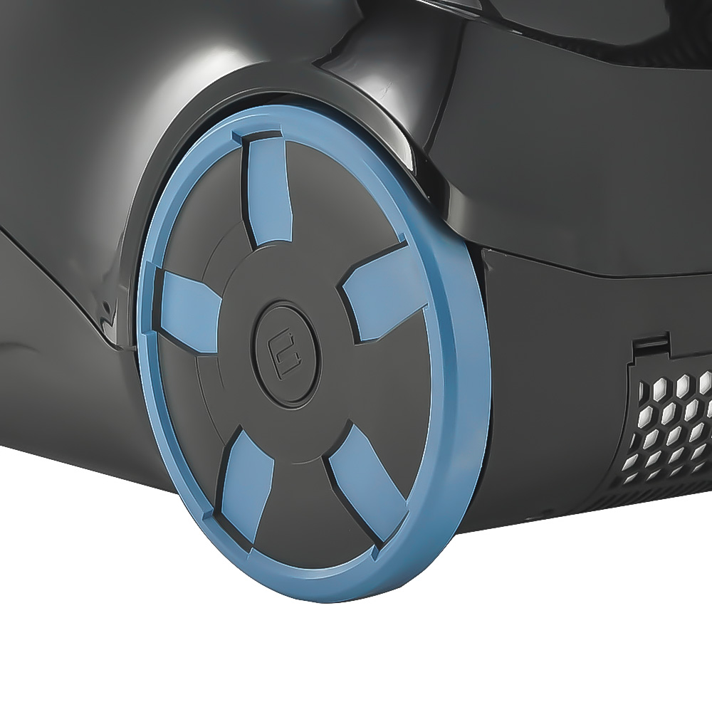 Thomas DryBox, большие задние колеса для легкого передвижения и преодоления препятствий