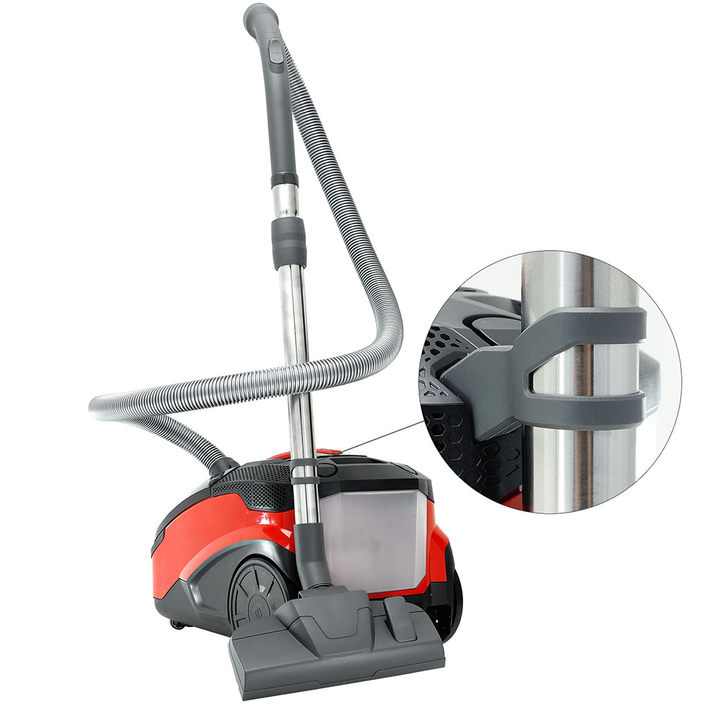 THOMAS Wave XT, крепление трубы к корпусу пылесоса при горизонтальной парковке 