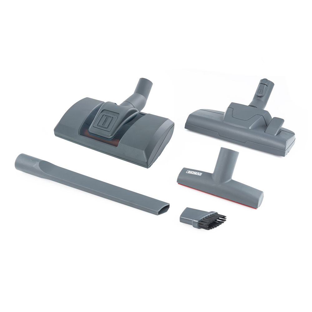 DryBOX+AquaBOX Cat&Dog, turbo brush, nozzles for floors, crevices, delicate surfaces and for cleaning furniture from pet hair 