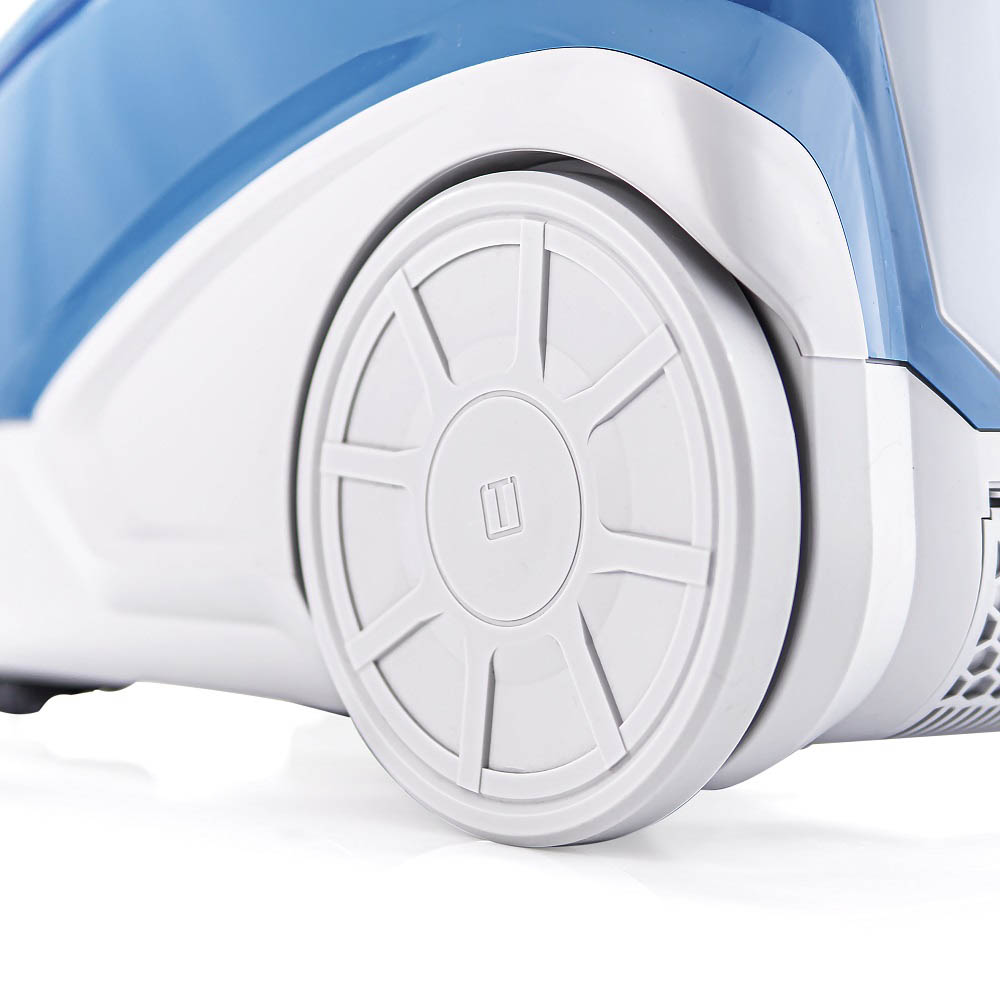 THOMAS Sky XT washing vacuum cleaner, large rear wheel for manoeuvrability and overcoming obstacles