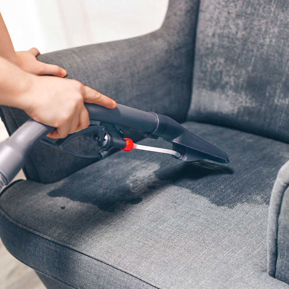 THOMAS Aqua Fleckwasher, эффективная чистка и просушка обивки мебели моющей насадкой