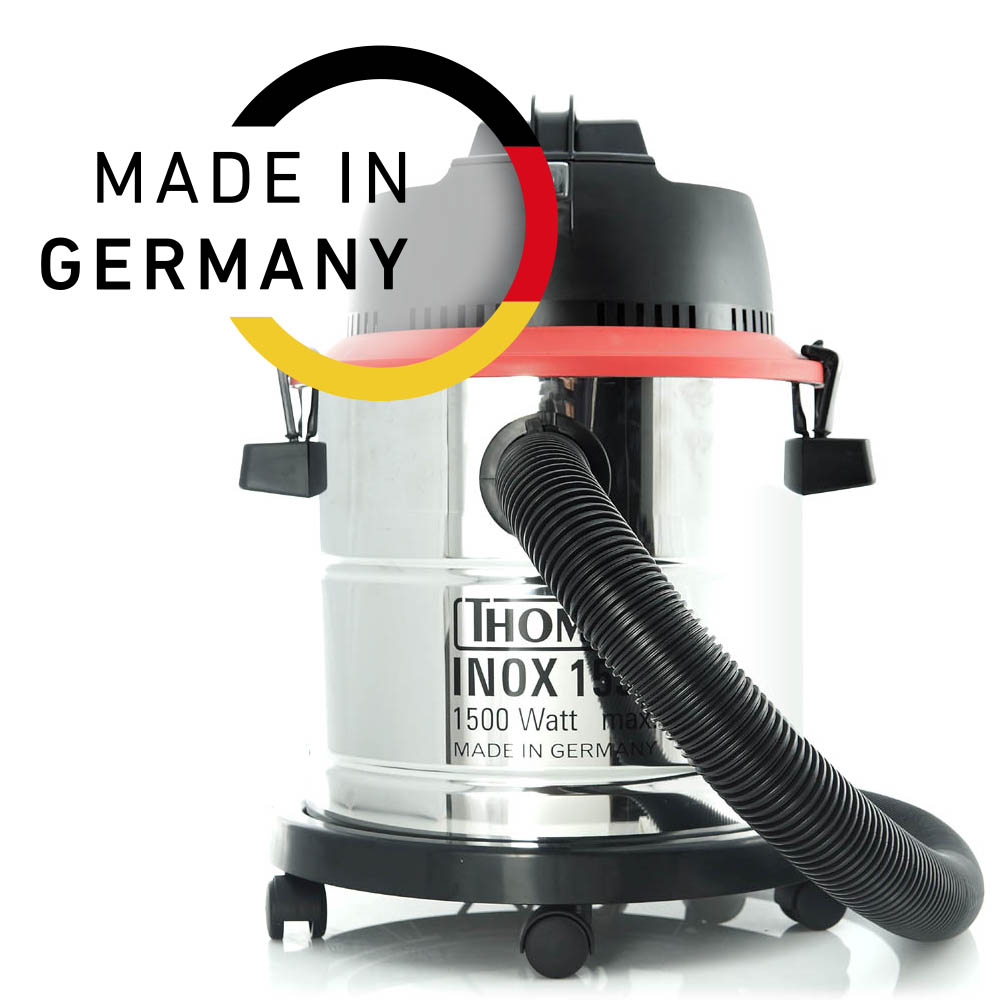 Thomas INOX 1530, профессиональный пылесос с 30-ти литровым корпусом из нержавеющей стали