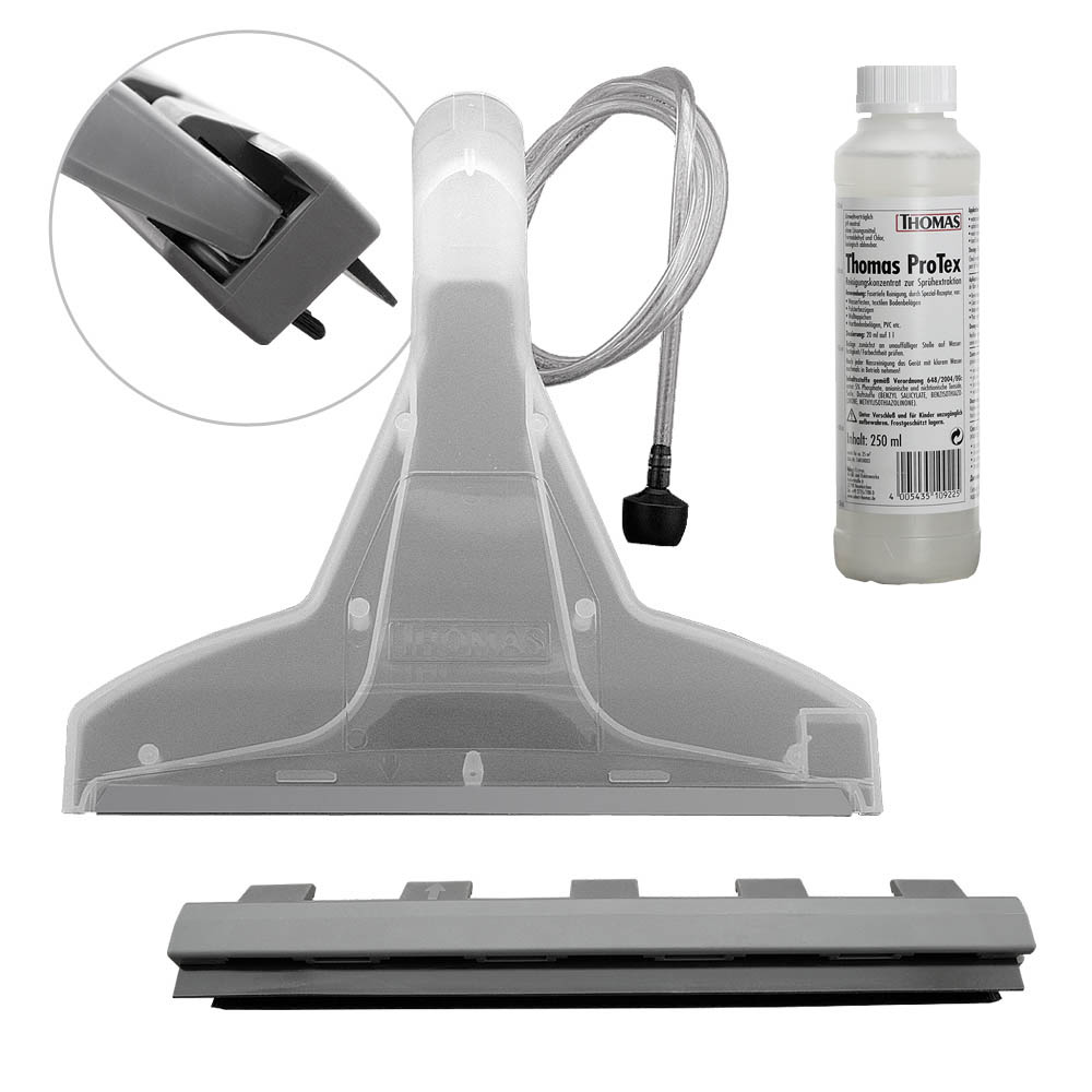 Пылесос THOMAS Mokko XT, моющая насадка для ковров, адаптер для твердого пола, моющее средство ProTex 