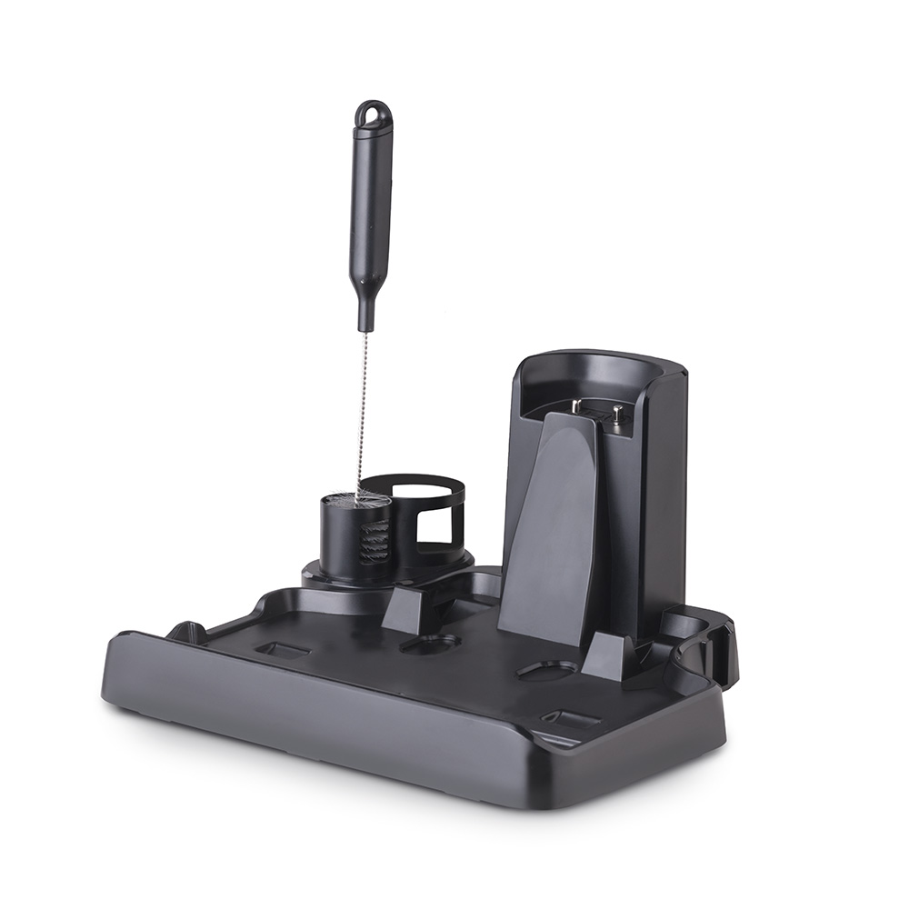 Аккумуляторный пылесос AquaFloorCleaner Cordless, зарядная станция со щеточкой для очистки и гнездом для запасного валика