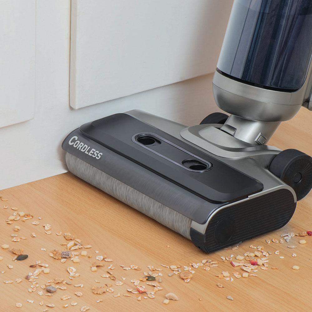 Аккумуляторный пылесос AquaFloorCleaner Cordless, мытье пола и уборка сухого мусора одновременно 