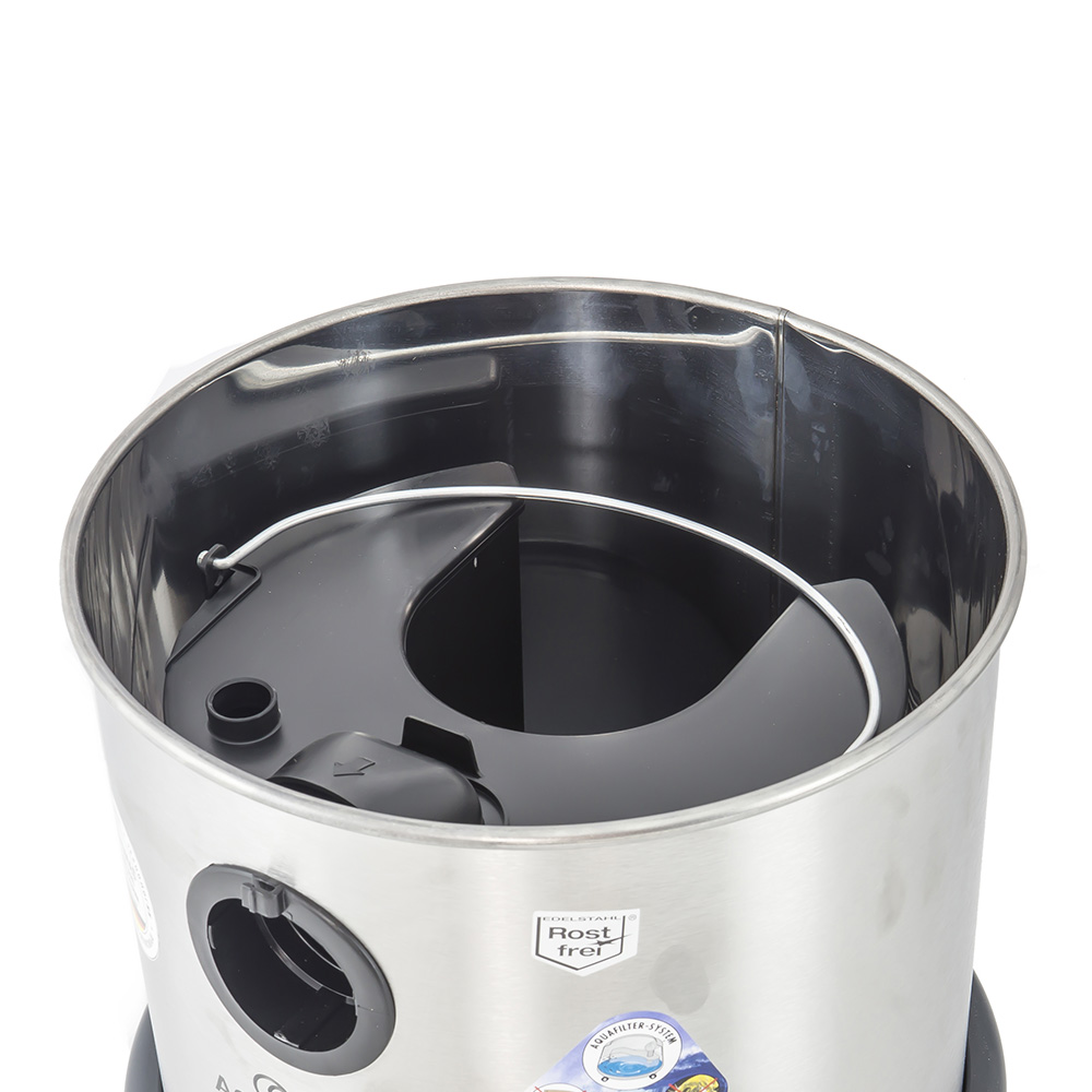 Моющий пылесос Prestige 20S Aquafilter, нижняя часть корпуса из нержавеющей стали с емкостью для чистой воды