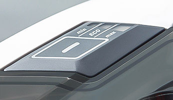 Электронный регулятор мощности TouchTronic, 4 уровня мощности и режим ECO для работы в качестве очистителя воздуха