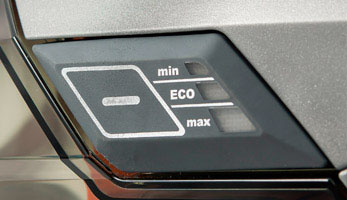 Электронный регулятор мощности TouchTronic, 4 уровня мощности и режим ECO для работы в качестве очистителя воздуха