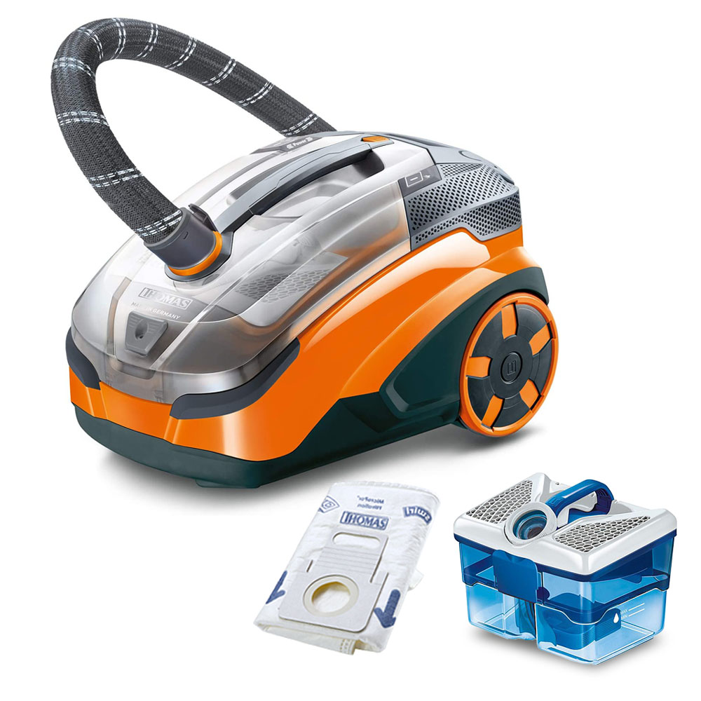 THOMAS Pet&Family Parquet Pro, две системы фильтрации, водяной фильтр AquaBOX и HEPA-мешок XXL для быстрой уборки