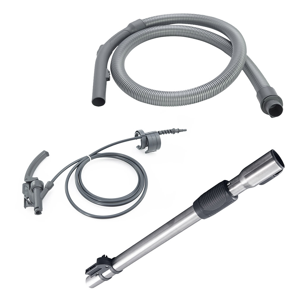Twin AQUATIC LYNX, гофрированный воздушный шланг, телескопическая труба из нержавеющей стали, трубка подачи моющего раствора