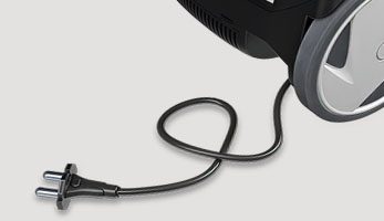 THOMAS AQUATIC ONYX, автоматическая смотка сетевого шнура и большой радиус действия для удобной уборки от одной розетки