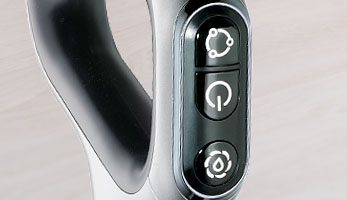 Аккумуляторный моющий пылесос THOMAS AquaFloorCleaner Cordless, три кнопки для простоты и удобства управления